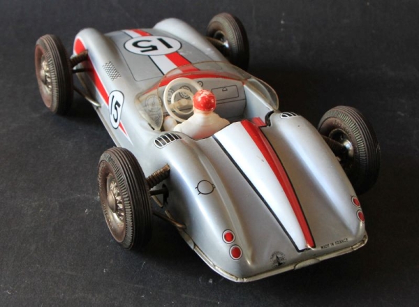 Joustra Racingcar 1960 Tinmodel with frictiondrive (2241)